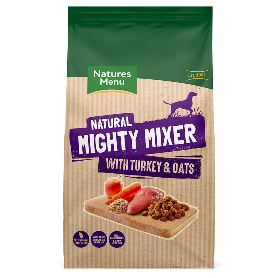 Natures Menu Mighty Mixer with Turkey & Oats Dog Food