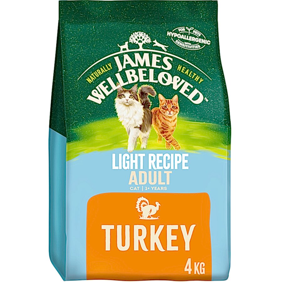 James Wellbeloved Light Adult Dry Cat Food Turkey