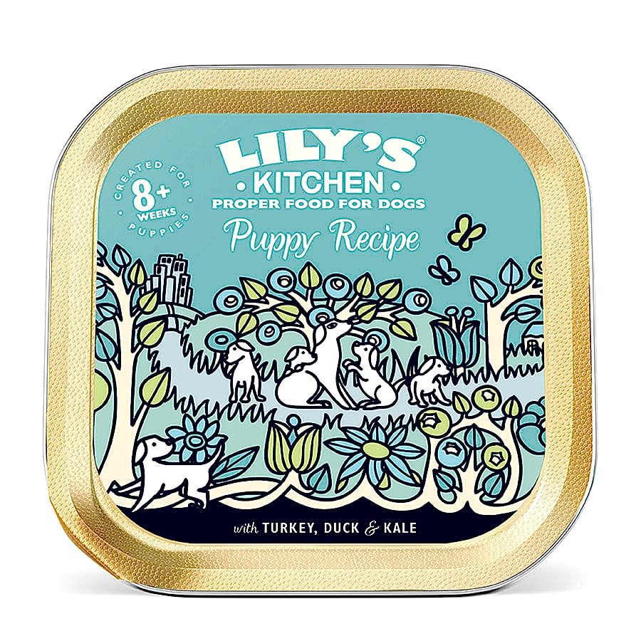 Lily's Kitchen Puppy Recipe Wet Dog Food Turkey, Duck & Kale