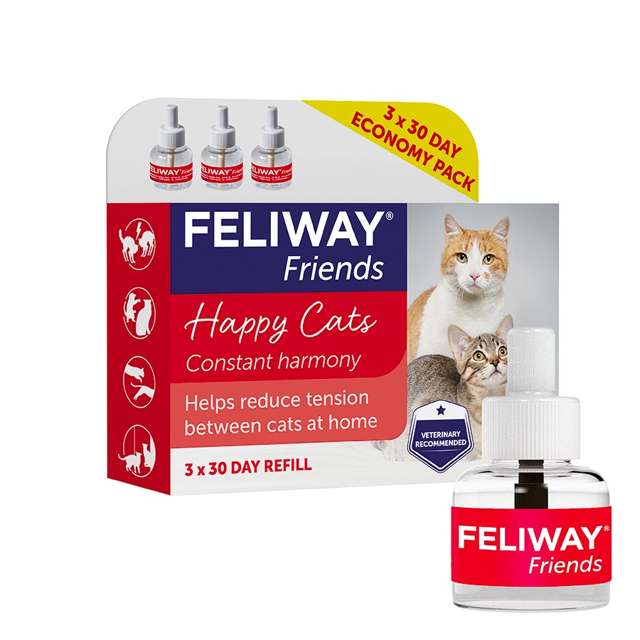 Feliway Friends Calming Pheromone Refill Value Pack for Cats