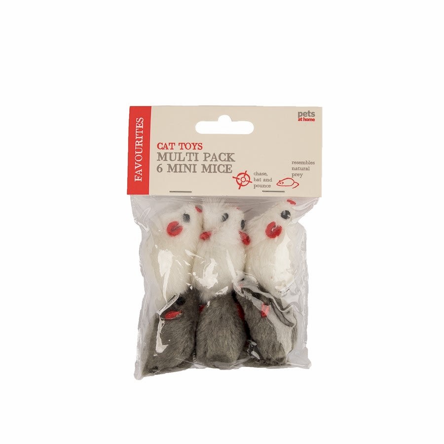 Pets at Home Mini Mice Cat Toys