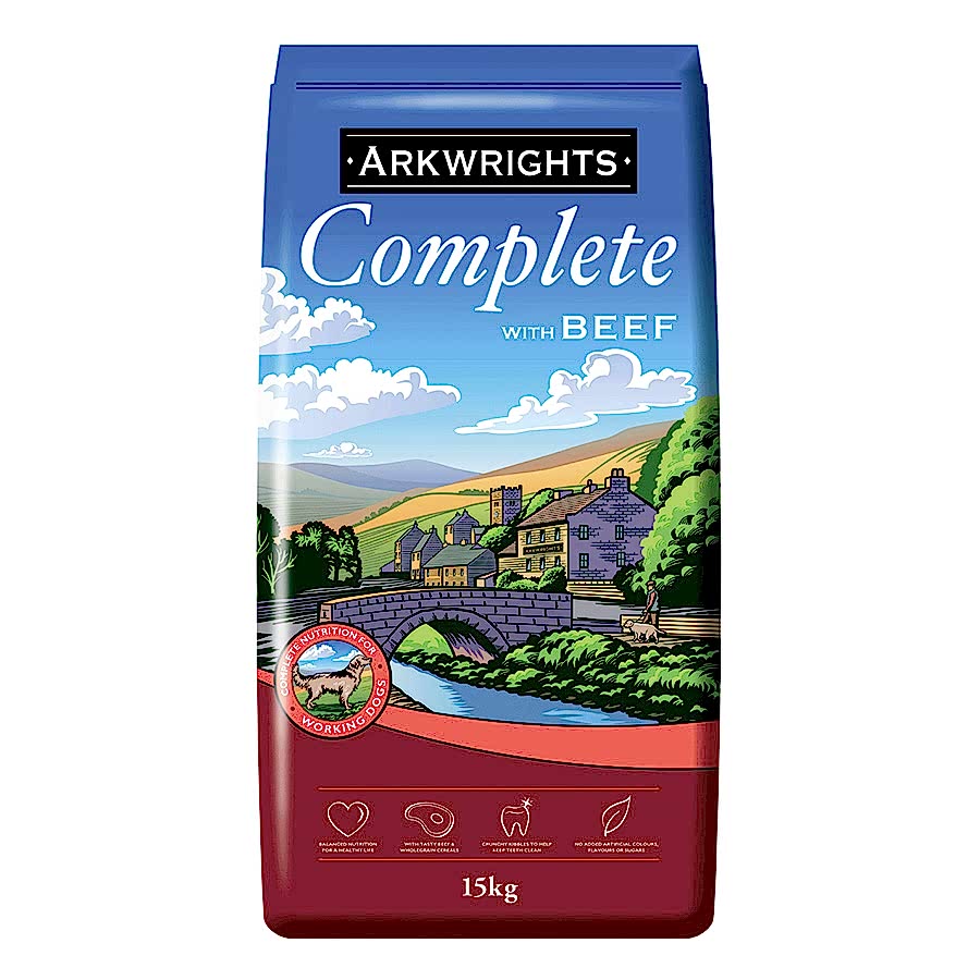 Arkwrights Working Adult Dry Dog Food with Beef