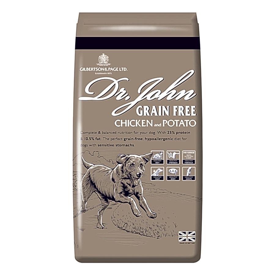 Dr John Grain Free Working Adult Dry Dog Food with Chicken