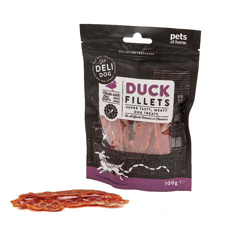 The Deli Dog Duck Fillets Dog Treat