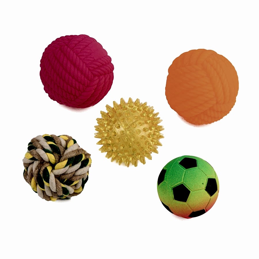 Pets at Home Mixed Ball Dog Toy