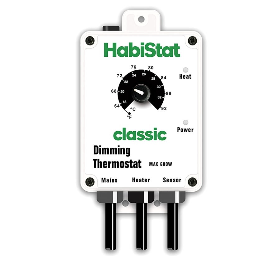 HabiStat Dimming Thermostat Standard White 600 Watt