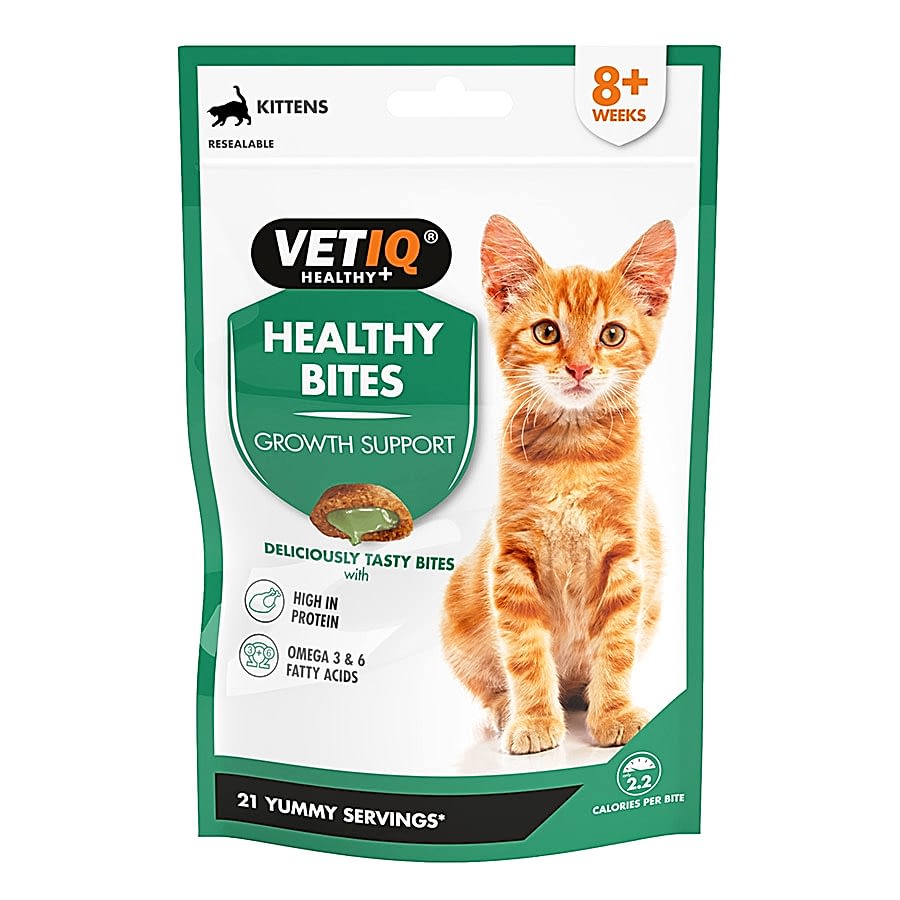 VetIQ Growth Support Healthy Bites Kitten Treats