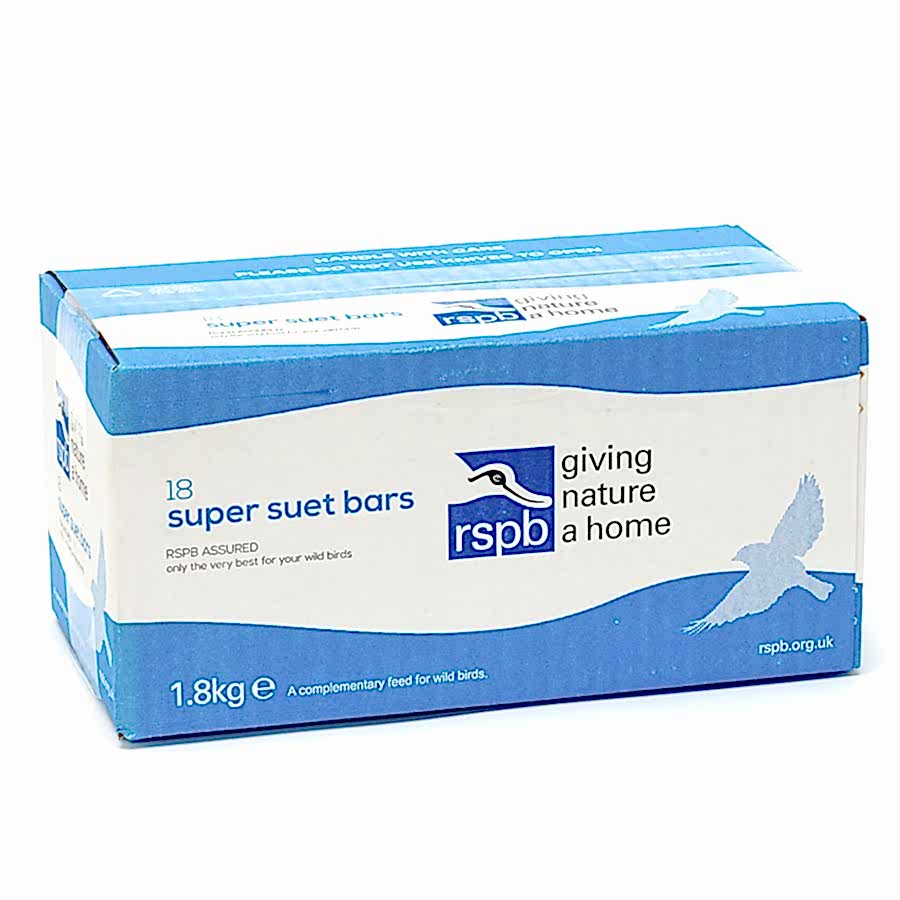 RSPB Super Suet Bars Wild Bird Food 18 Pack