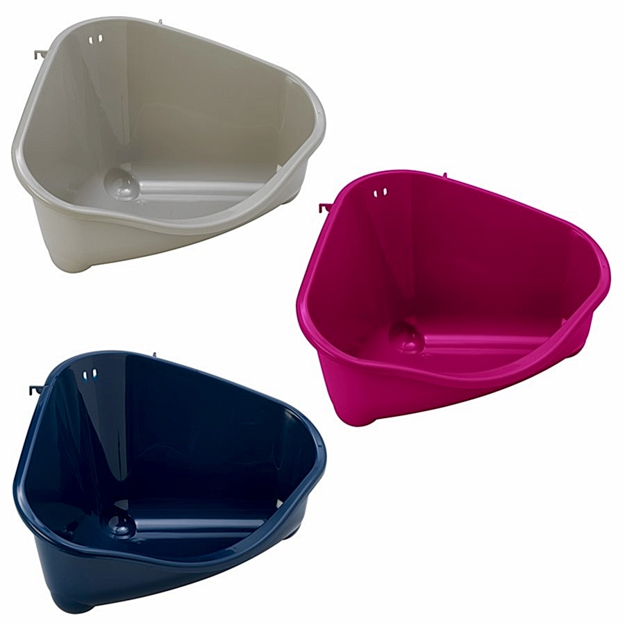 Pets at Home Small Animal Corner Litter Tray