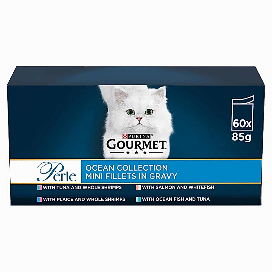 Gourmet Perle Wet Cat Food Ocean Collection