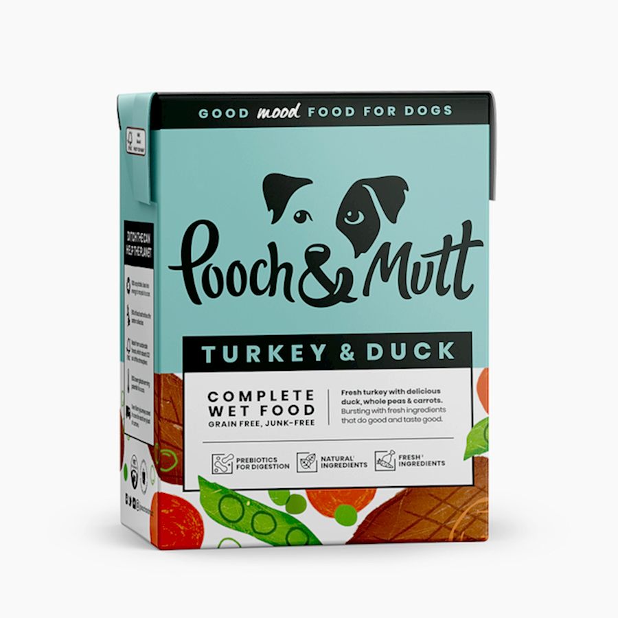 Pooch & Mutt Wet Dog Food with Turkey & Duck