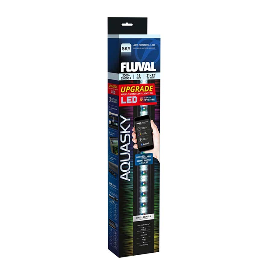 Fluval Aquasky 2.0 LED Fish Tank Light Bluetooth 16W