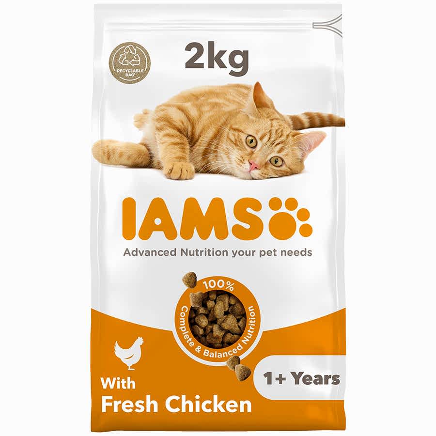 Iams Adult Dry Cat Food Chicken