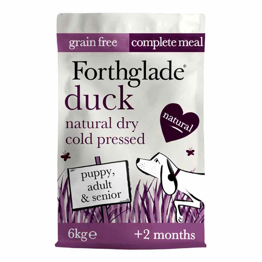 Forthglade Grain Free Complete Dry Dog Food Duck