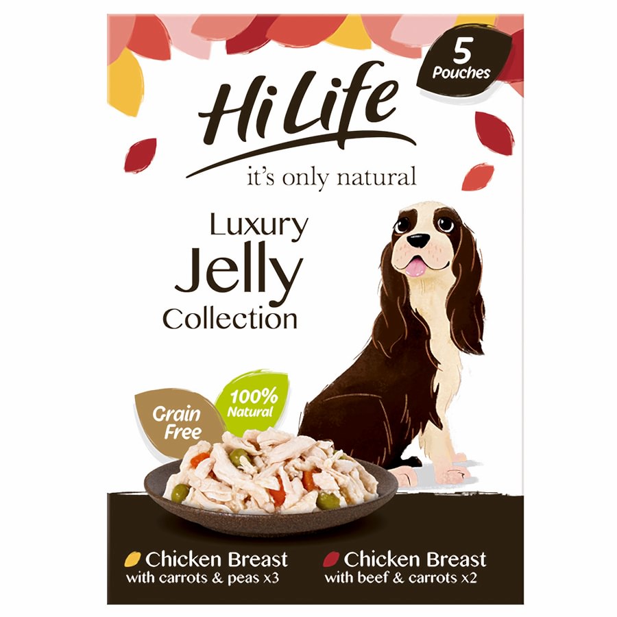 HiLife It's Only Natural Luxury Jelly Adult Wet Dog Food