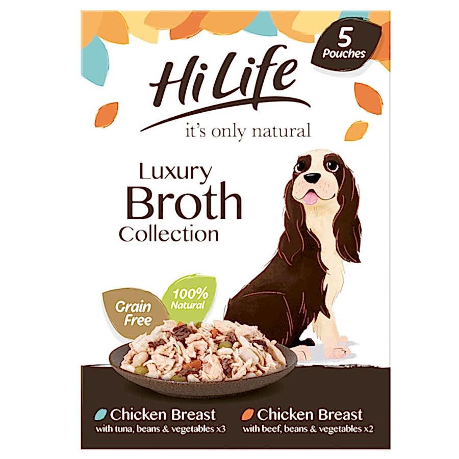 HiLife It's Only Natural Luxury Broth Wet Adult Dog Food