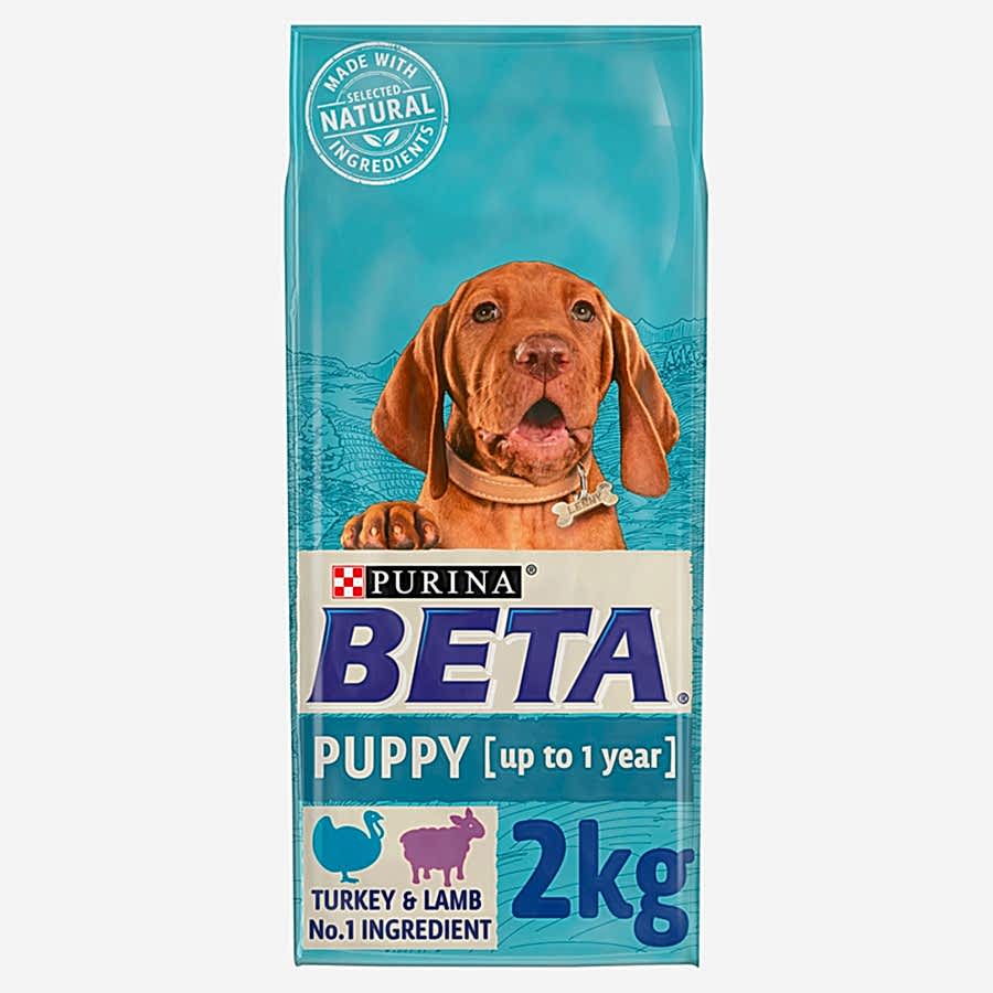 Beta Dry Puppy Food Turkey & Lamb 2kg