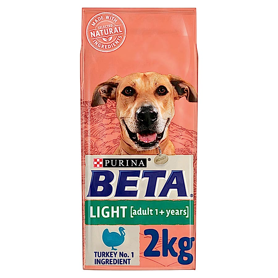 Beta Light Dry Adult Dog Food Turkey 2kg