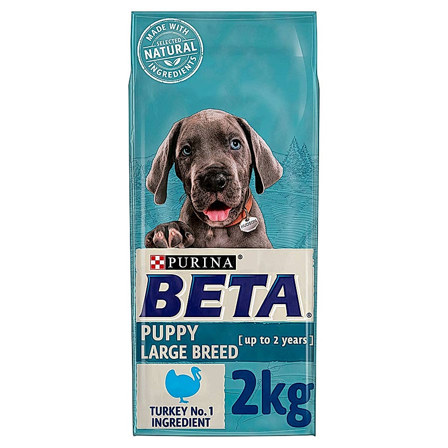 Beta Large Breed Dry Puppy Food Turkey 2kg