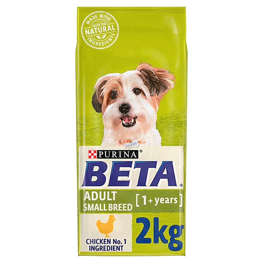 Beta Small Breed Dry Adult Dog Food Chicken 2kg