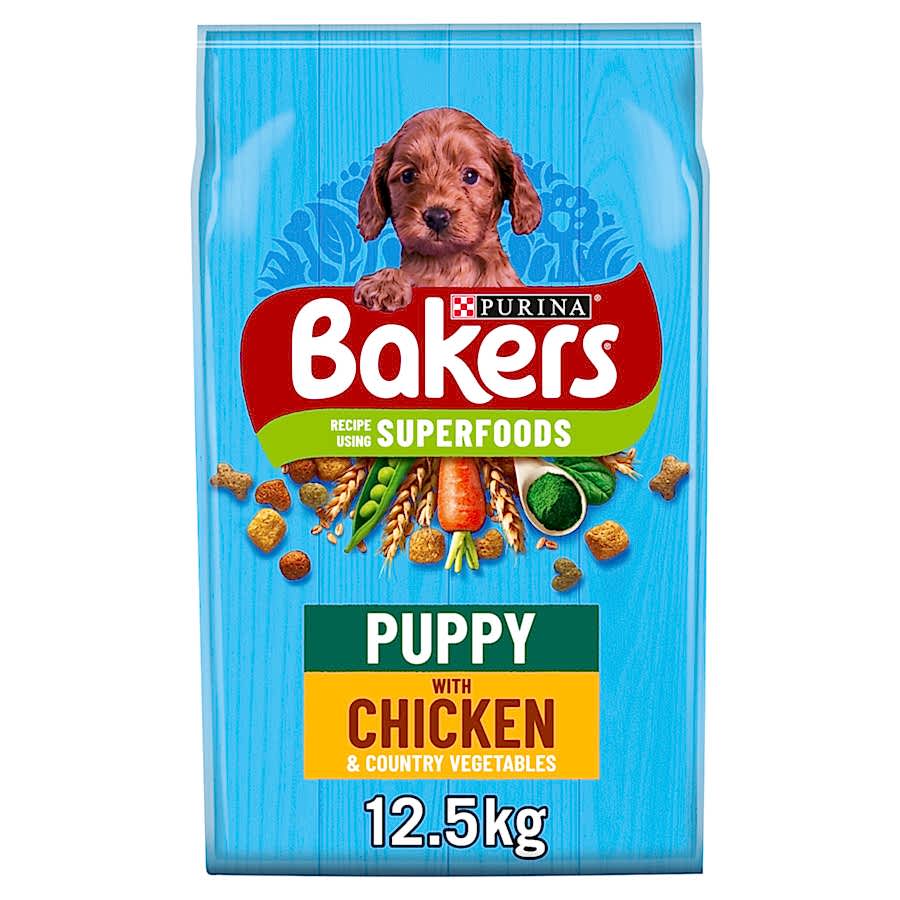 Bakers Puppy Dry Dog Food Chicken & Veg