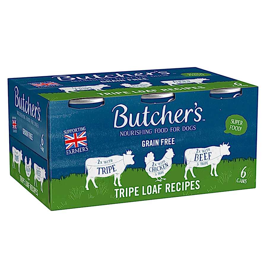 Butcher's Grain Free Adult Wet Dog Food Tripe