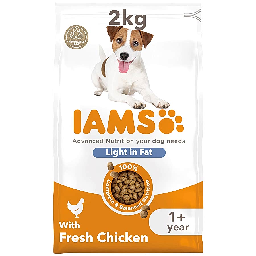 Iams Light in Fat Adult Dry Dog Food Chicken