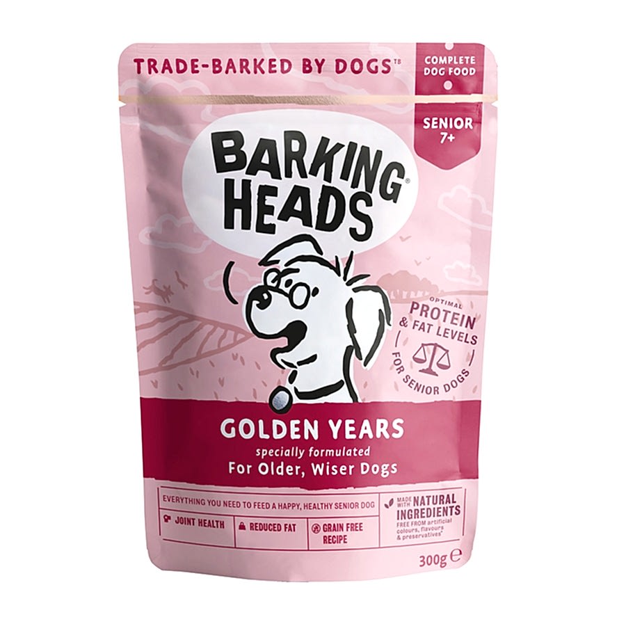 Barking Heads Golden Years Senior Dog Wet Food Chicken