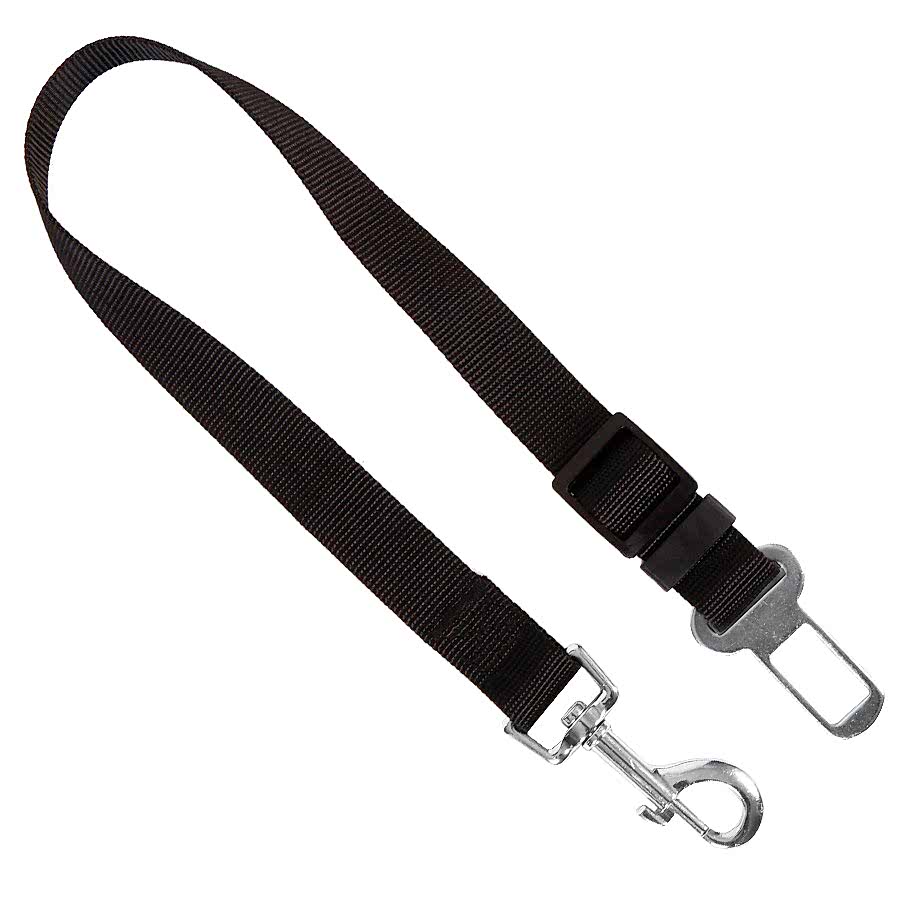 RAC In-Car Dog Seatbelt Harness Connector Strap Black