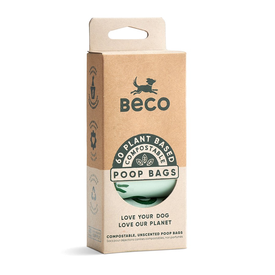 Beco Dog Poop Bag Compostable Unscented