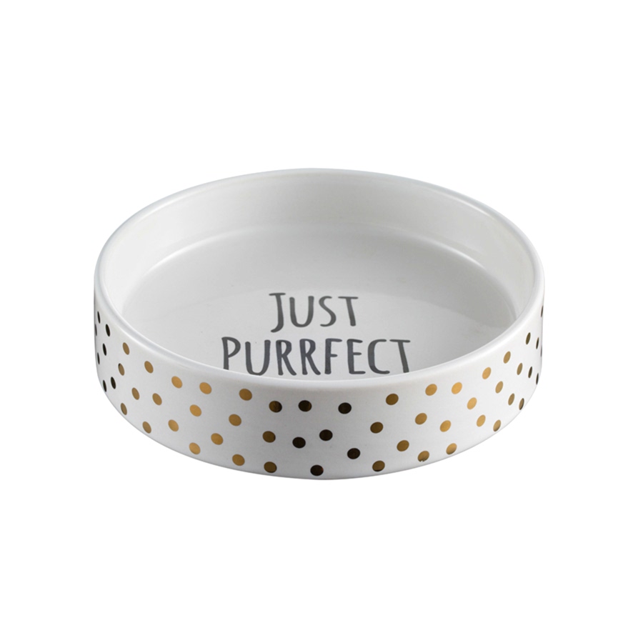 Mason Cash 'Just Purrfect' Cat Bowl