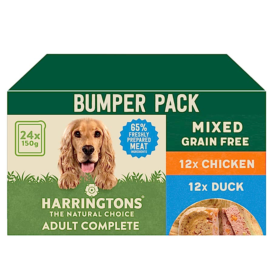 Harringtons Grain Free Wet Dog Food Mixed Selection