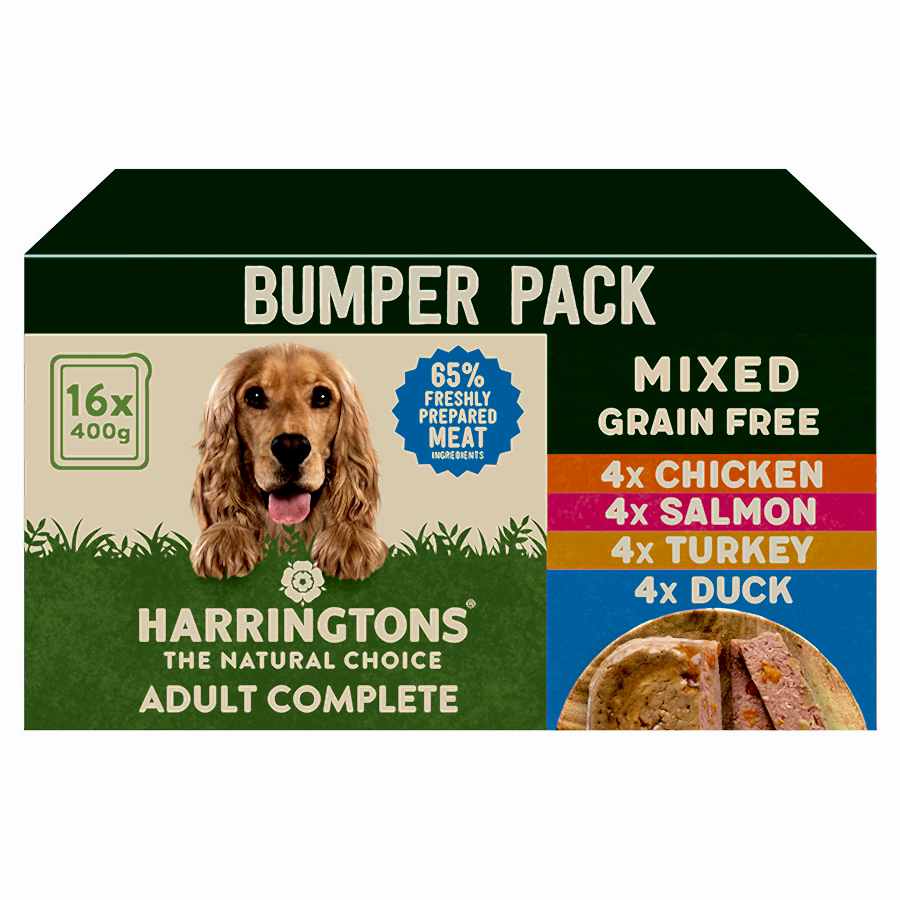 Harringtons Grain Free Wet Dog Food Mixed Selection