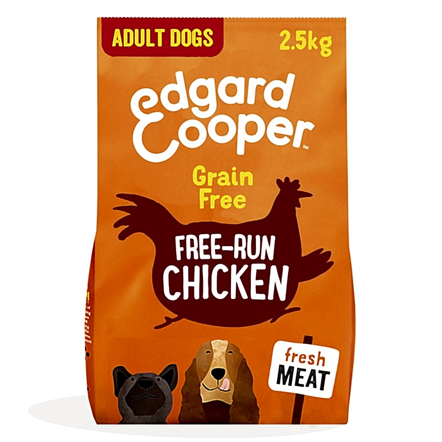 Edgard & Cooper Grain Free Complete Adult Dry Dog Food Chicken