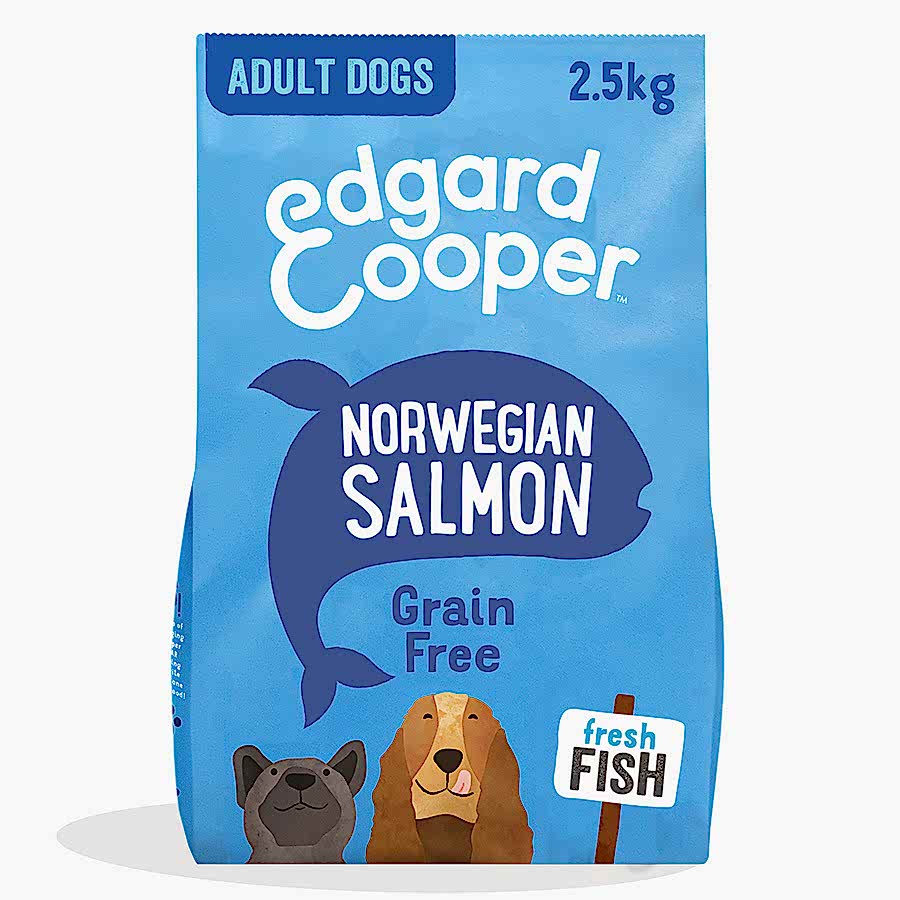 Edgard & Cooper Grain Free Adult Dry Dog Food Salmon