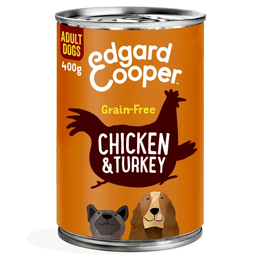 Edgard & Cooper Grain Free Adult Wet Dog Food Chicken & Turkey