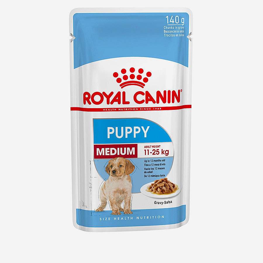 Royal Canin Medium Breed Puppy Wet Dog Food Gravy