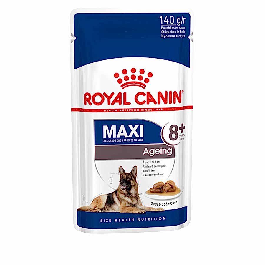 Royal Canin Maxi Breed Ageing 8+ Wet Dog Food Chunks In Gravy