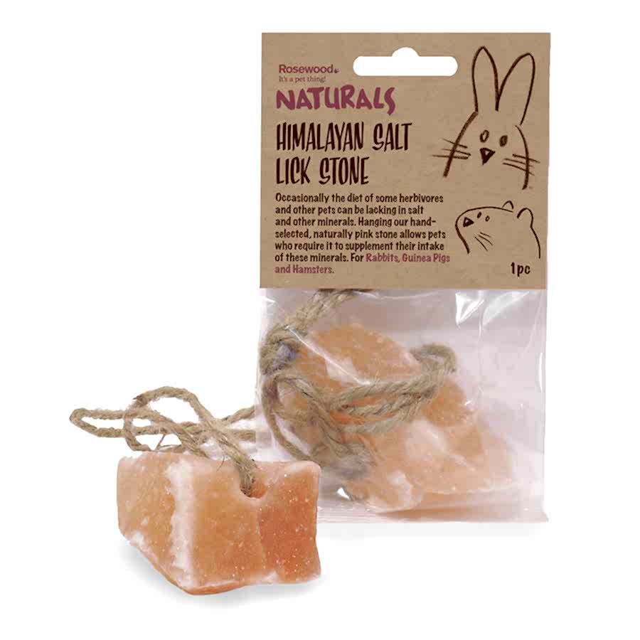 Rosewood Naturals Small Animals Himalayan Salt Lick Stones