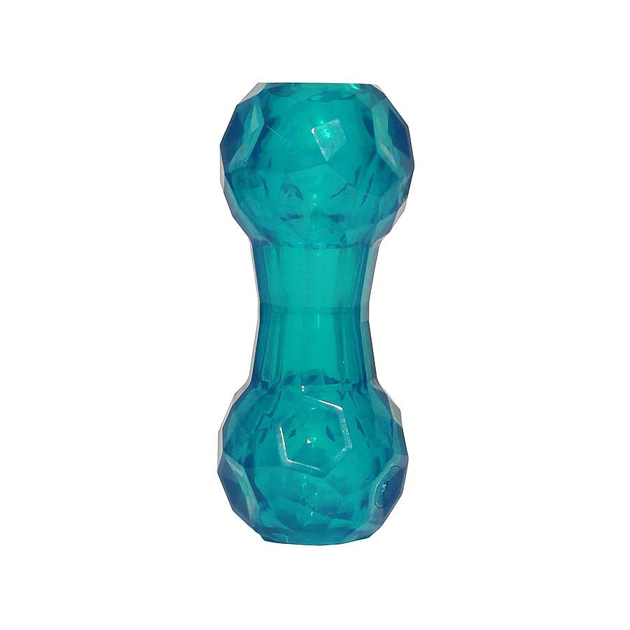 Rosewood Biosafe Puppy Dumbbell Treat Toy Blue