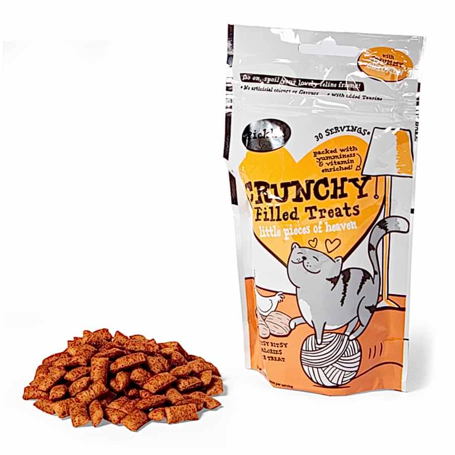 Pickle's Crunchy Filled Cat Treat with Chicken