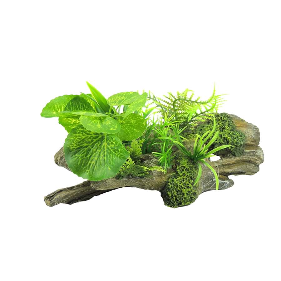 Classic Aquatics Wood Garden Aquarium Ornament