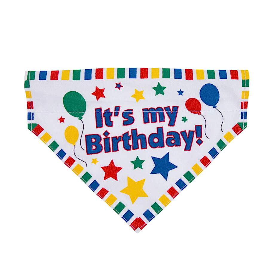 Pets at Home Birthday Bandana Dog Collar