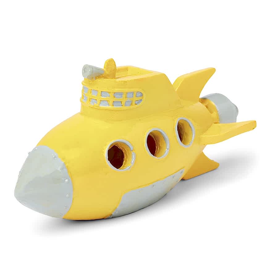 Aqua Town Submarine Aquarium Ornament