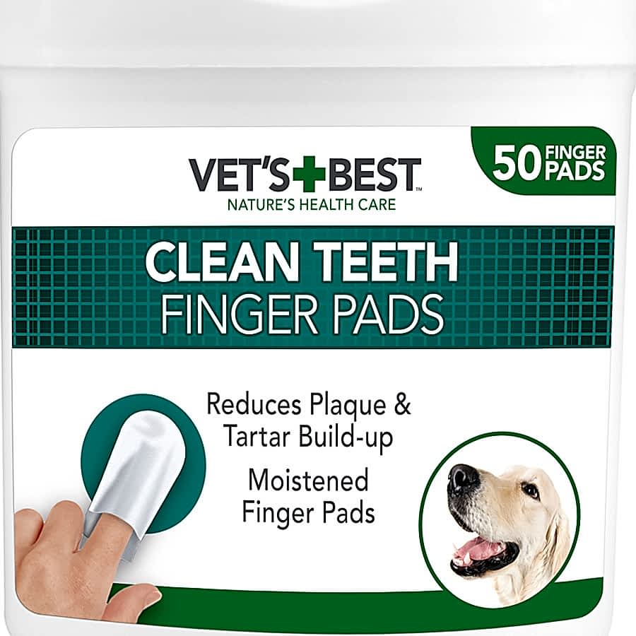 Vet's Best Dental Care Finger Wipes for Dogs