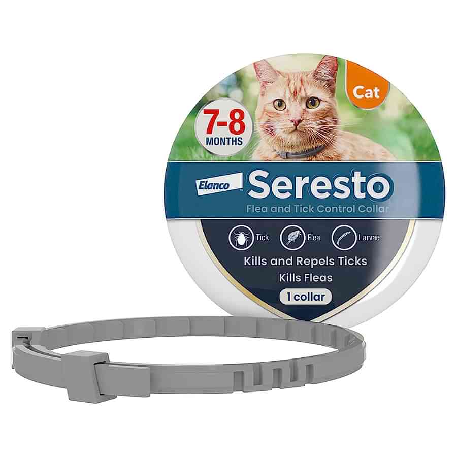 Seresto Flea and Tick Control Collar for Cats 8kg and under