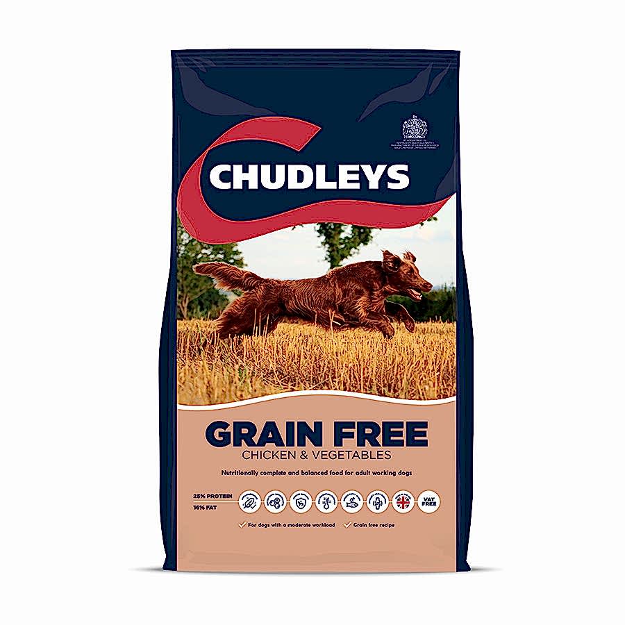 Chudleys Grain Free Adult Working Dry Dog Food Chicken & Veg