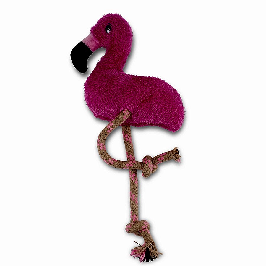 Beco Fernando the Flamingo Dog Toy