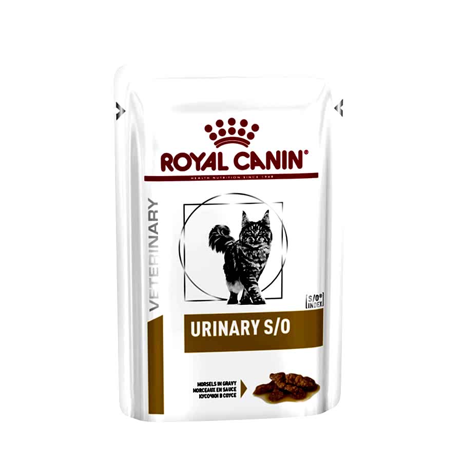 Royal Canin Veterinary Urinary S/O Adult Wet Cat Food Gravy Morsels