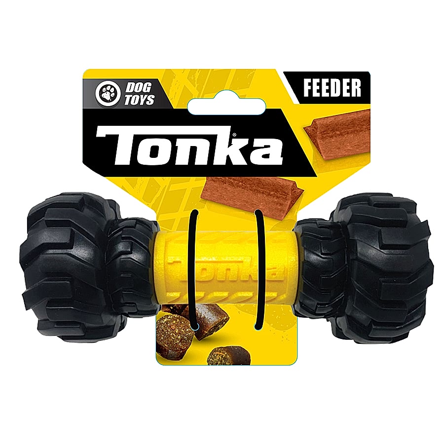 Tonka Axle Tread Insert Feeder Dog Toy